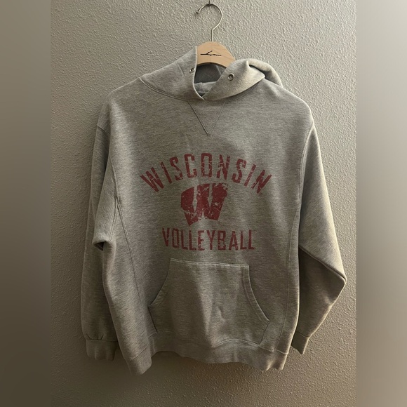 Wisconsin Volleyball Hoodie - Picture 1 of 3